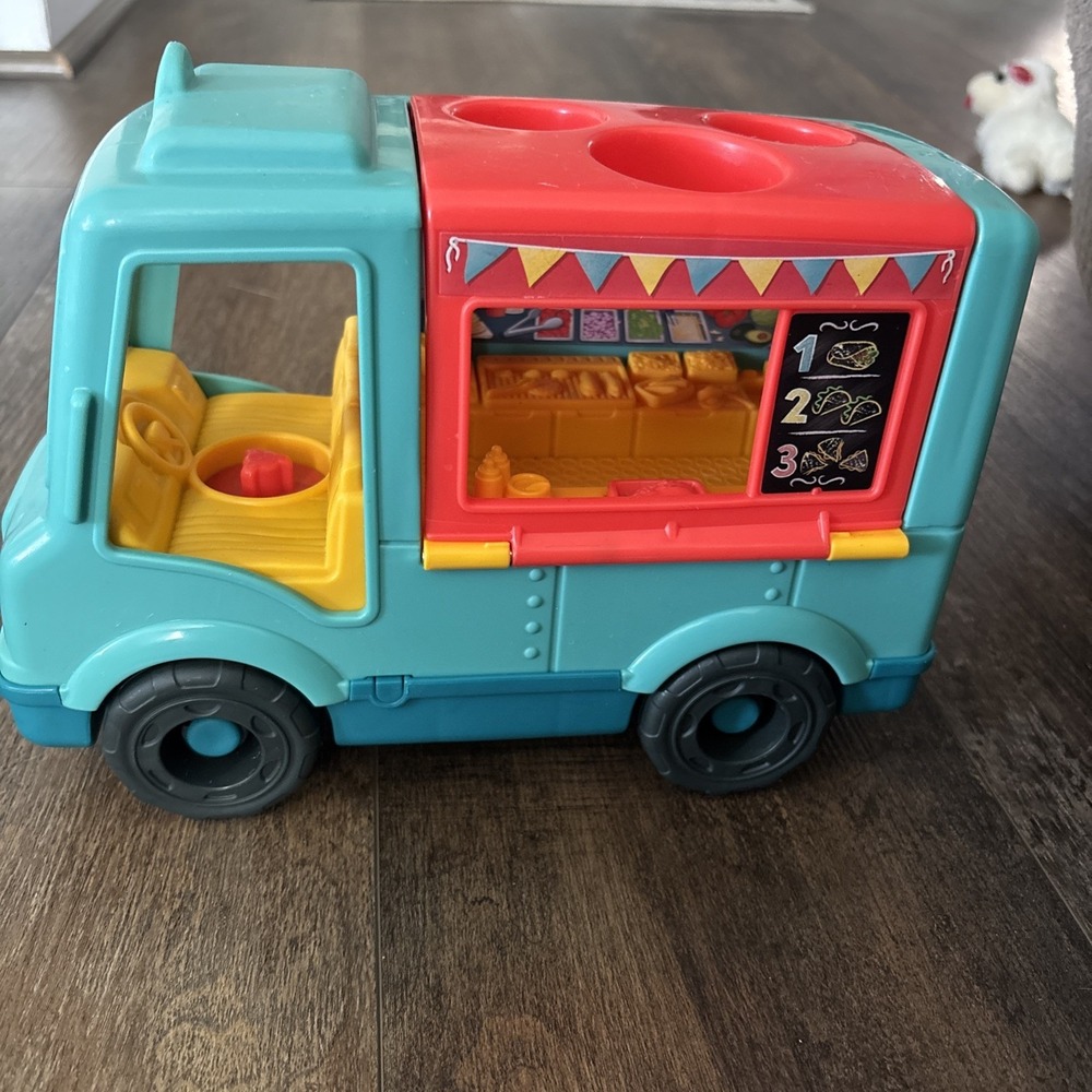 Fisher Price Little People Taco Truck Food Truck Musical Works!‎